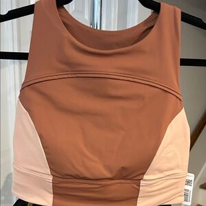 NWT HIKE TO SWIM BRA Colorblock Sports Bra Size 8